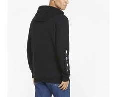Puma Džemperis Vyrams Ess+ Tape Full-Zip Juodas 848768 01