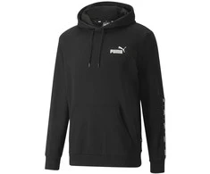 Puma Džemperis Vyrams Ess+ Tape Hoodie Juodas 847385 01