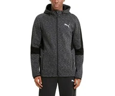 Puma Džemperis Vyrams Evostripe FZ Hood Pilkas 585811 01