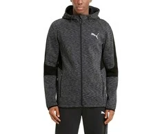 Puma Džemperis Vyrams Evostripe FZ Hood Pilkas 585811 01