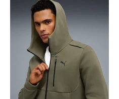 Puma Džemperis Vyrams Pumatech Full Zip Hoodie Chaki 634415 81
