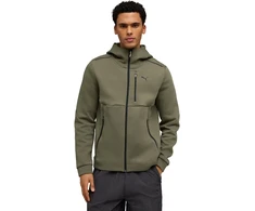 Puma Džemperis Vyrams Pumatech Full Zip Hoodie Chaki 634415 81