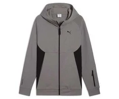 Puma Džemperis Vyrams Pumatech Full-Zip Hoodie Juodas 684605 01
