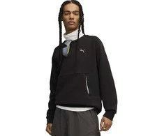 Puma Džemperis Vyrams Pumatech Relaxed Crew Fl Juodas 633436 01