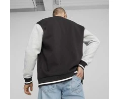 Puma Džemperis Vyrams Squad Track Jacket Juodas Pilkas 676018 01