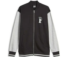 Puma Džemperis Vyrams Squad Track Jacket Juodas Pilkas 676018 01