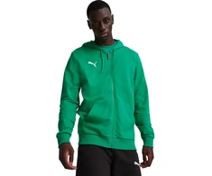 Puma Džemperis Vyrams TeamGoal Casuals Hooded Žalias 658595 05