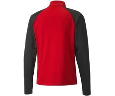 Puma Džemperis Vyrams TeamLiga 1/4 Zip Top Raudona Juodas 657236 01