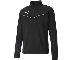 Puma Džemperis Vyrams TeamRise 1/4 Zip Top Juodas 657394 03