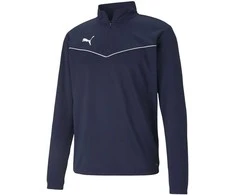 Puma Džemperis Vyrams TeamRise 1/4 Zip Top Peacoa Mėlyna 657394 06
