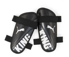 Puma Futbolo Apsaugos King Strap Shin Guard Juodas 030935 01