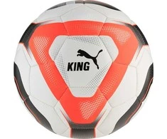 Puma Futbolo Kamuolys King Ball Baltas Oranžinis Juodas 084736 02