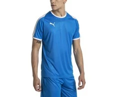 Puma Futbolo Marškinėliai Liga Jersey Electric Mėlyna