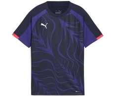 Puma Futbolo Marškinėliai Paaugliams IndividualLiga Juodas Violetinė 659525 01