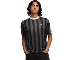 Puma Futbolo Marškinėliai Vyrams Ess T7 Relaxed Žalias Juodas Baltas 692195 01