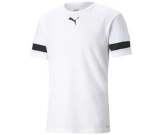 Puma Futbolo Marškinėliai Vyrams TeamRise Jersey Baltas 704932 04