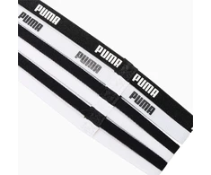 Puma Galvos Juosta At Sportbands (6pcs) Baltas Juodas 053452 09