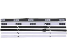 Puma Galvos Juosta At Sportbands (6pcs) Baltas Juodas 053452 09