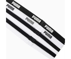 Puma Galvos Juosta At Sportbands (6pcs) Baltas Juodas 053452 09