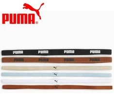 Puma Galvos Juosta At Sportbands (6pcs) Baltas Juodas Brown 053452 28