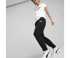 Puma Kelnės Moterims Ess Sweatpants Tr Juodas 586842 01
