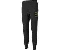 Puma Kelnės Moterims Holiday Pants Fl Juodas 589553 01