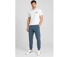 Puma Kelnės Vyrams Ess No. 1 Logo Sweatpants Fl Steel Mėlyna 682607 37