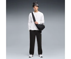 Puma Kelnės Vyrams Ess Relaxed No.1 Logo Pants Fl Juodas 694797 01