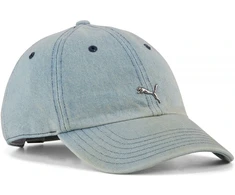 Puma Kepurė Wardrobe Ess Metal Dad Cap Mėlyna 025968 07