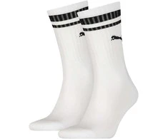 Puma Kojinės Crew Heritag Baltas 907944 02