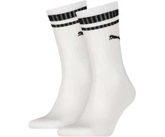 Puma Kojinės Crew Heritag Baltas 907944 02