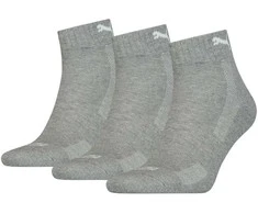 Puma Kojinės Cushioned QU Pilkas