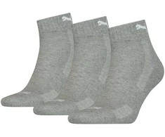 Puma Kojinės Cushioned QU Pilkas