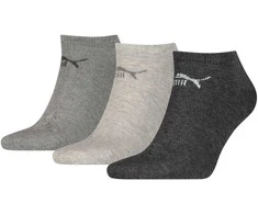 Puma Kojinės Sneaker-V 3P Juodas Pilkas 887497 09