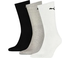 Puma Kojinės Sport Crew Baltas Juodas Pilkas