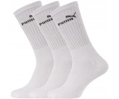 Puma Kojinės Sport Sock 3 Pack Baltas