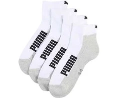Puma Kojinės Unisex Bwt Baltas Pilkas 938583 04