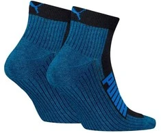 Puma Kojinės Unisex Bwt Juodas Mėlyna 938583 02