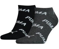 Puma Kojinės Unisex Bwt Juodas Pilkas 907947 01