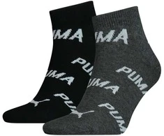 Puma Kojinės Unisex Bwt Juodas Pilkas 907948 01