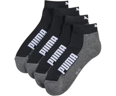 Puma Kojinės Unisex Bwt Juodas Pilkas 938583 01