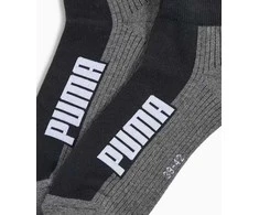 Puma Kojinės Unisex Bwt Juodas Pilkas 938583 01