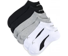 Puma Kojinės Unisex Lifes Baltas Gray Juodas 938625 02