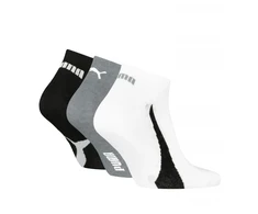 Puma Kojinės Unisex Lifes Baltas Gray Juodas 938625 02