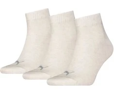 Puma Kojinės Unisex Quarter rusvai gelsvas 938589 01