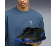 Puma Krepšinio Avalynė Vyrams Court Pro 2 Juodas Mėlyna 312180 05