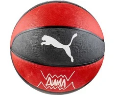 Puma Krepšinio Kamuolys TeamJaws Basketball Juodas Raudona 084688 02