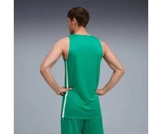 Puma Krepšinio Marškinėliai Vyrams TeamJaws Starter Jersey Žalias 685363 10