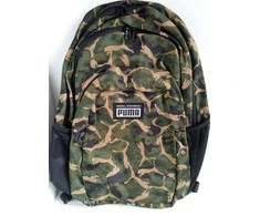 Puma Kuprinė Academy Backpack Myrtl Žalias Camo 079133 13
