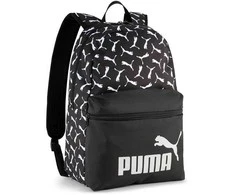 Puma Kuprinė Phase Aop Backpack Juodas Baltas 091169 01